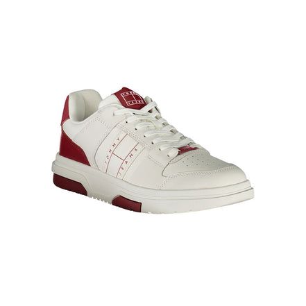 Sneakers da uomo in poliuretano rosse Tommy Hilfiger