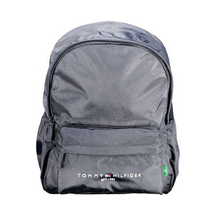 Zaino da uomo Tommy Hilfiger blu in poliestere riciclato