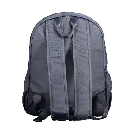 Zaino da uomo Tommy Hilfiger blu in poliestere riciclato
