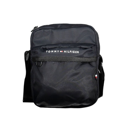 Borsa a tracolla da uomo Tommy Hilfiger in poliestere blu