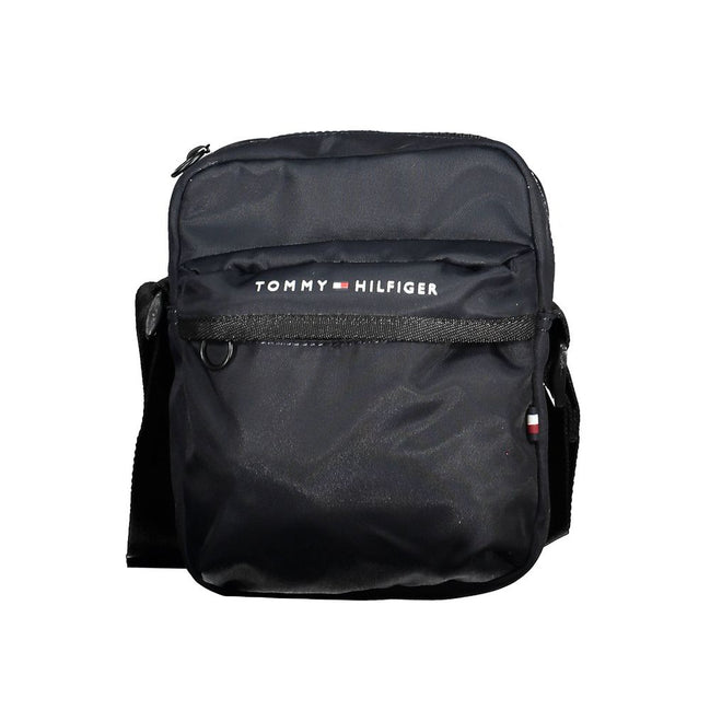 Borsa a tracolla da uomo Tommy Hilfiger in poliestere blu