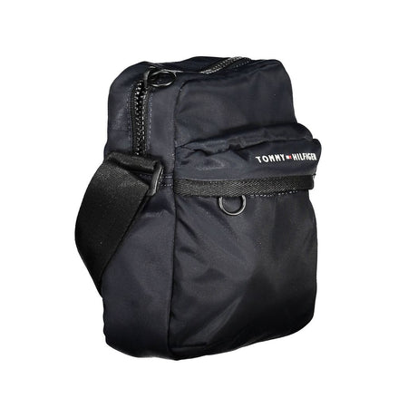 Borsa a tracolla da uomo Tommy Hilfiger in poliestere blu