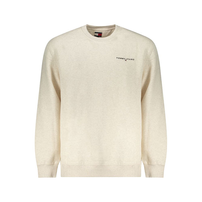 Sweat-shirt Tommy Hilfiger en coton beige pour homme