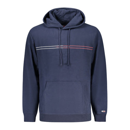Felpa da uomo Tommy Hilfiger in cotone blu