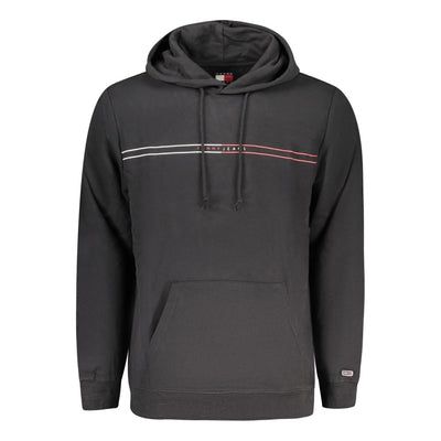 Tommy Hilfiger "Felpa con Cappuccio da Uomo in Cotone Nera"