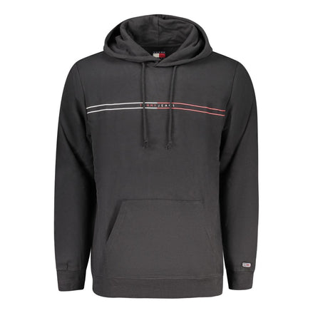 Tommy Hilfiger "Felpa con Cappuccio da Uomo in Cotone Nera"