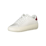 Baskets en cuir blanc Tommy Hilfiger pour femme