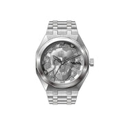 Montre habillée Police en acier inoxydable argenté