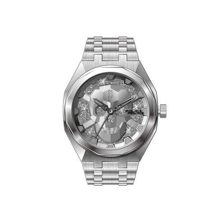 Montre habillée Police en acier inoxydable argenté