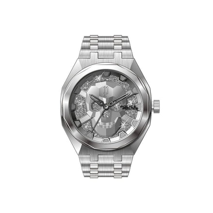 Montre habillée Police en acier inoxydable argenté