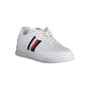 Tommy Hilfiger White Leather Sneakers