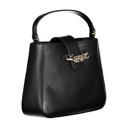 Borsa da donna Tommy Hilfiger in poliuretano nero