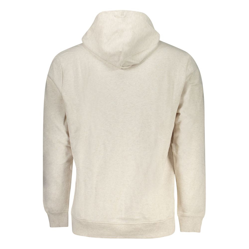 Felpa con cappuccio Tommy Hilfiger da uomo in cotone beige