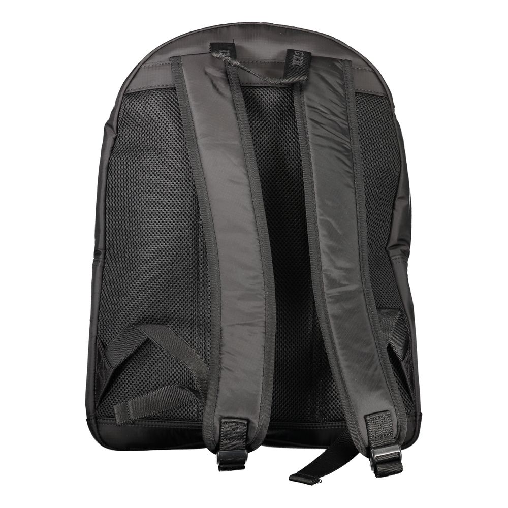 Zaino da uomo Tommy Hilfiger in poliuretano nero