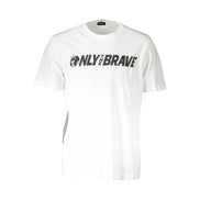 Diesel White Cotton T-Shirt