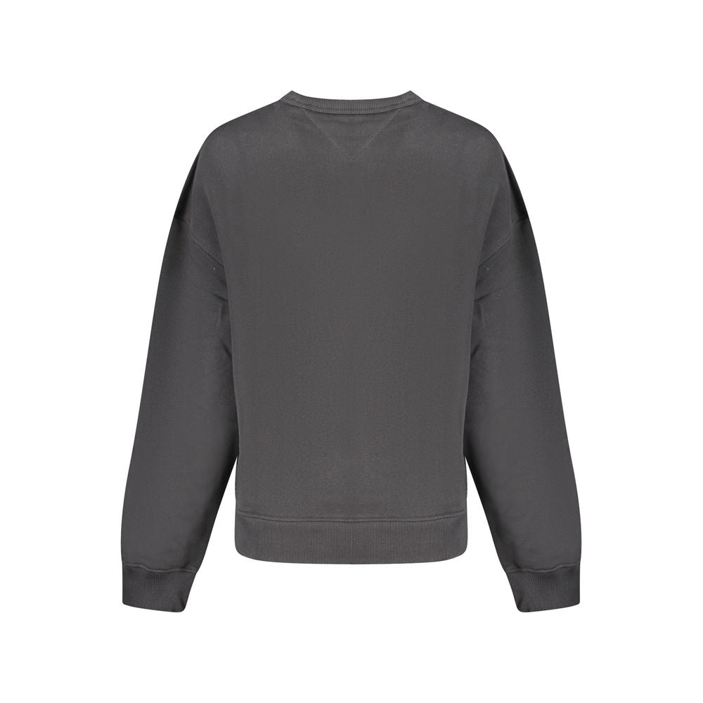 Sweat-shirt Tommy Hilfiger noir en coton pour femme