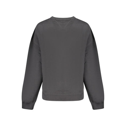 Sweat-shirt Tommy Hilfiger noir en coton pour femme
