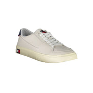 Sneaker Tommy Hilfiger da uomo in pelle bianca