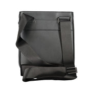 Borsa a tracolla da uomo Tommy Hilfiger in poliuretano nero