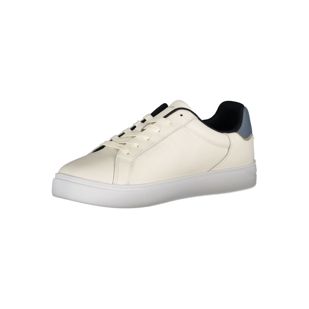 Sneaker Tommy Hilfiger da donna in pelle beige