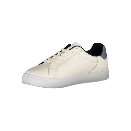 Sneaker Tommy Hilfiger da donna in pelle beige