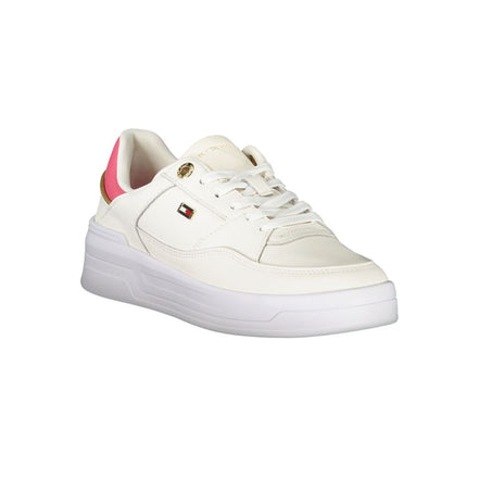 Sneaker da donna Tommy Hilfiger in poliuretano bianche