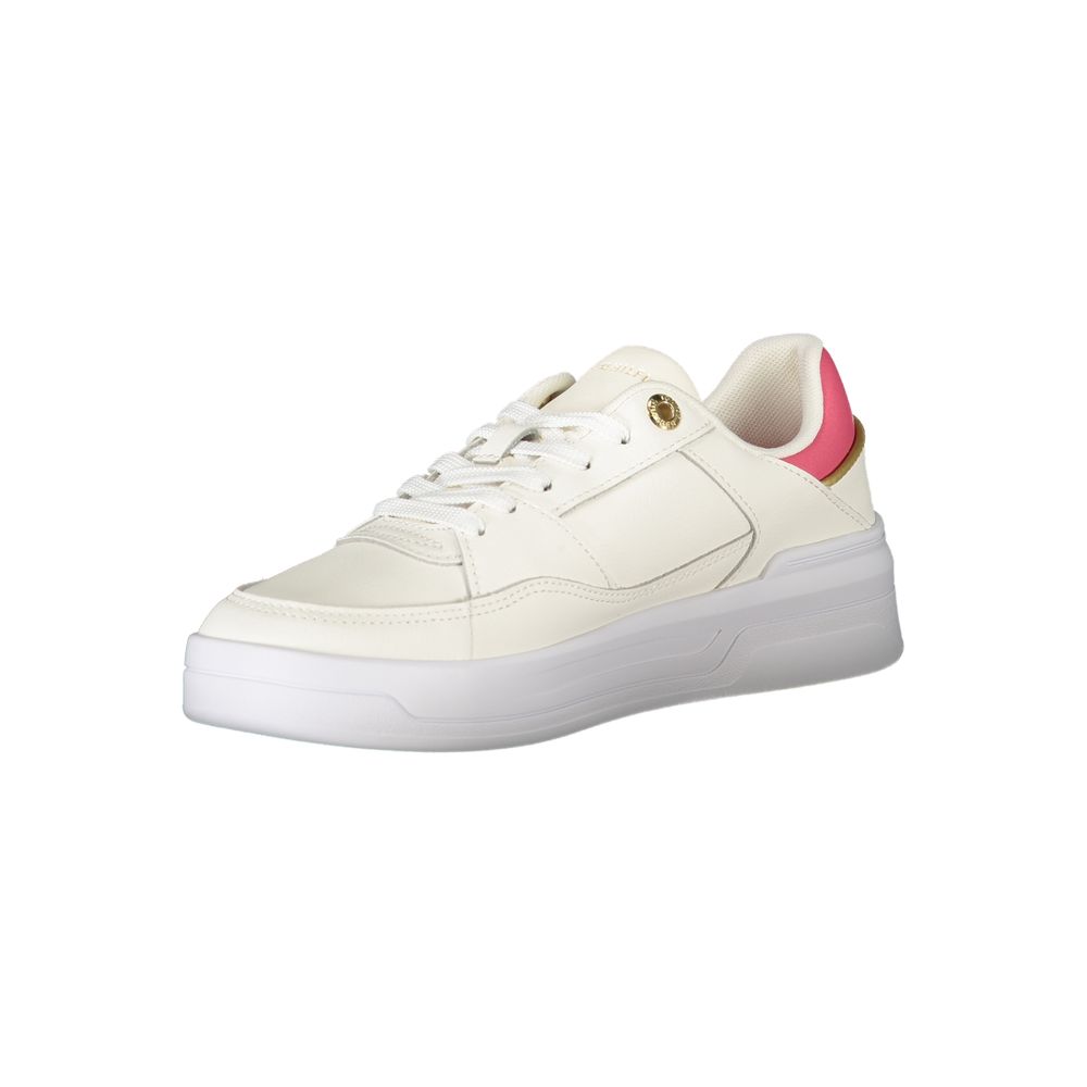 Sneaker da donna Tommy Hilfiger in poliuretano bianche