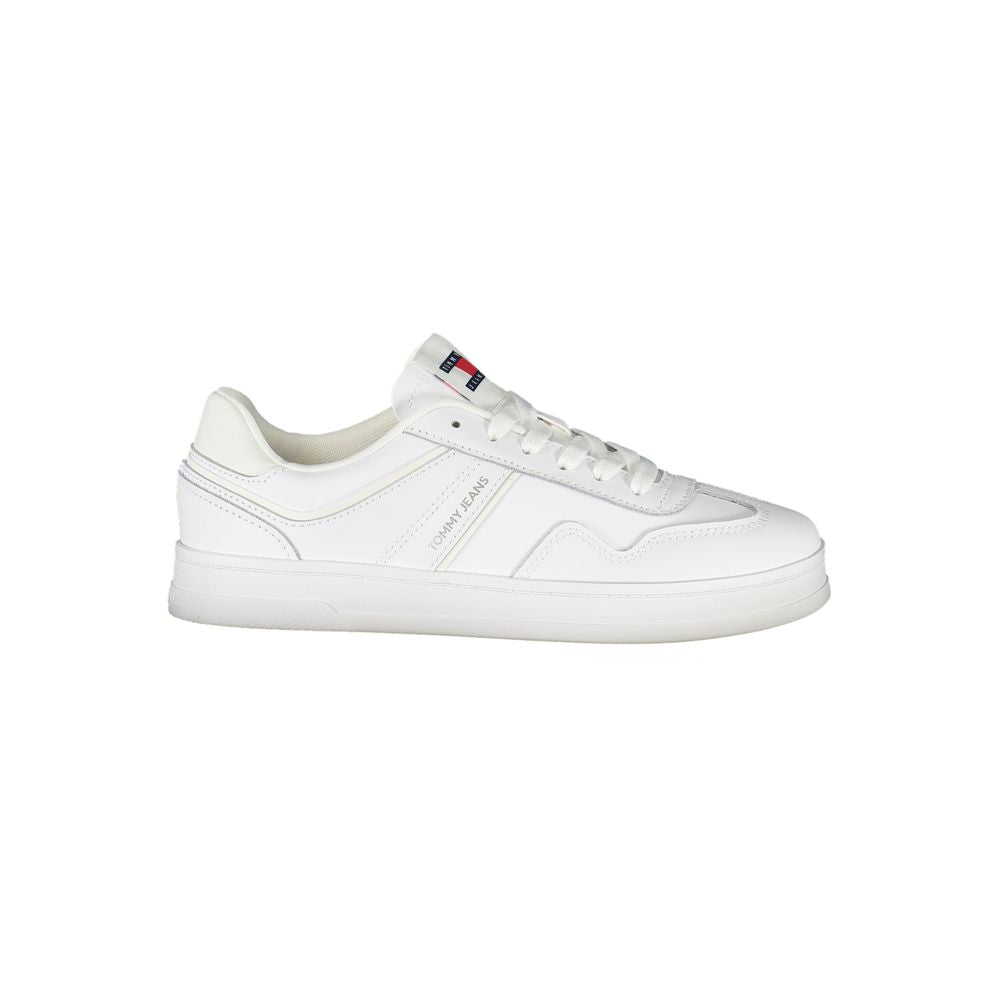 Baskets Tommy Hilfiger en Polyuréthane Blanc pour Femme