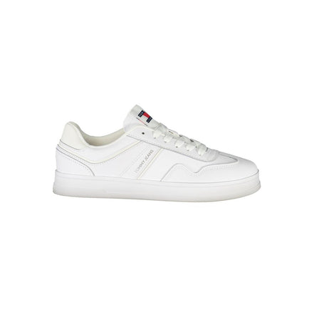 Baskets Tommy Hilfiger en Polyuréthane Blanc pour Femme