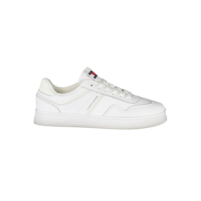 Baskets Tommy Hilfiger en Polyuréthane Blanc pour Femme
