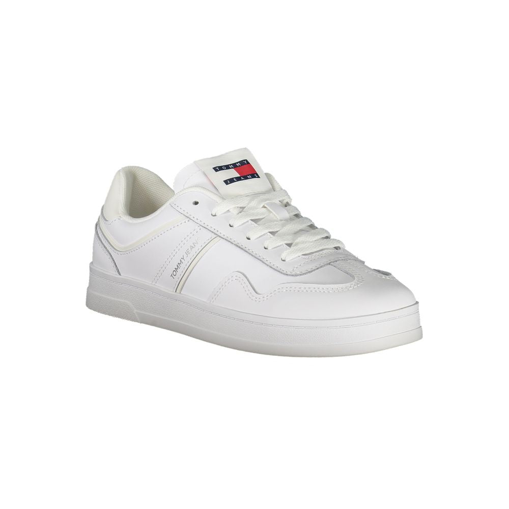 Baskets Tommy Hilfiger en Polyuréthane Blanc pour Femme
