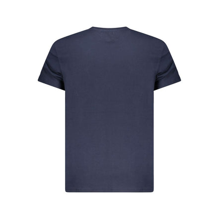 T-shirt da uomo Tommy Hilfiger in cotone blu