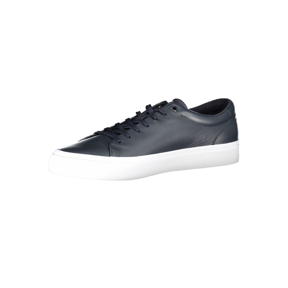 Sneaker da uomo Tommy Hilfiger in pelle blu