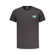 T-shirt homme Tommy Hilfiger en coton noir