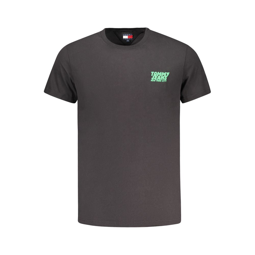 T-shirt homme Tommy Hilfiger en coton noir