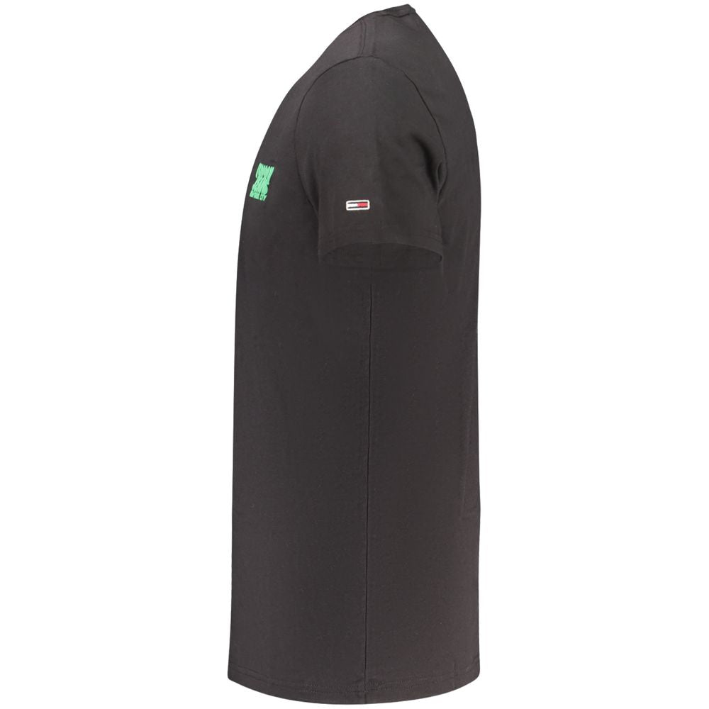 T-shirt homme Tommy Hilfiger en coton noir