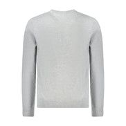 Maglione da uomo Tommy Hilfiger in poliestere grigio