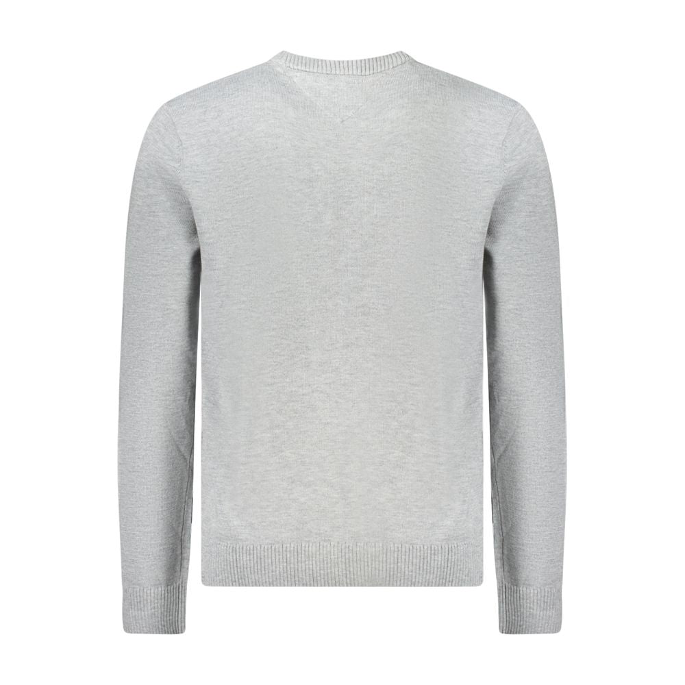 Maglione da uomo Tommy Hilfiger in poliestere grigio