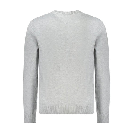 Maglione da uomo Tommy Hilfiger in poliestere grigio