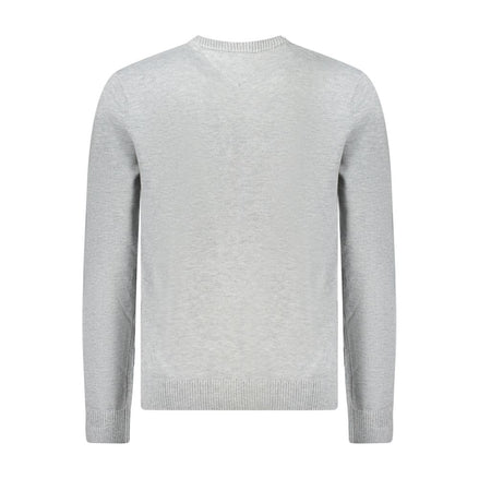 Maglione da uomo Tommy Hilfiger in poliestere grigio
