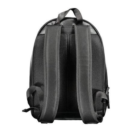 Zaino da uomo Tommy Hilfiger in poliuretano nero