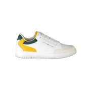 Sneaker da Uomo in Pelle Bianca Tommy Hilfiger