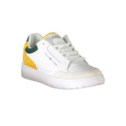 Sneaker da Uomo in Pelle Bianca Tommy Hilfiger
