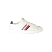 Sneaker Tommy Hilfiger da uomo in pelle bianca