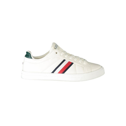Sneaker Tommy Hilfiger da uomo in pelle bianca