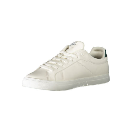 Sneaker Tommy Hilfiger da uomo in pelle bianca