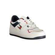 Baskets pour hommes Tommy Hilfiger en polyuréthane blanc