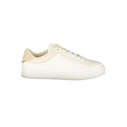 Sneaker Tommy Hilfiger da donna in poliuretano beige