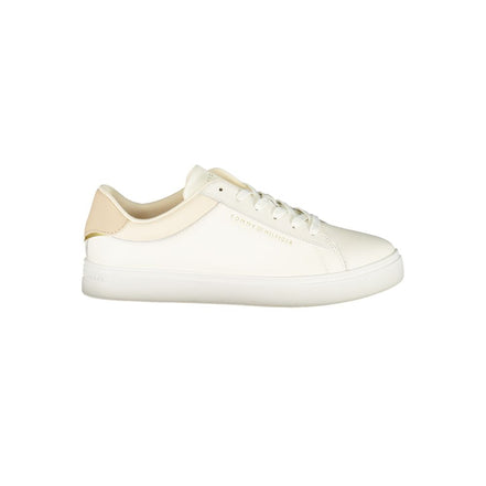 Sneaker Tommy Hilfiger da donna in poliuretano beige