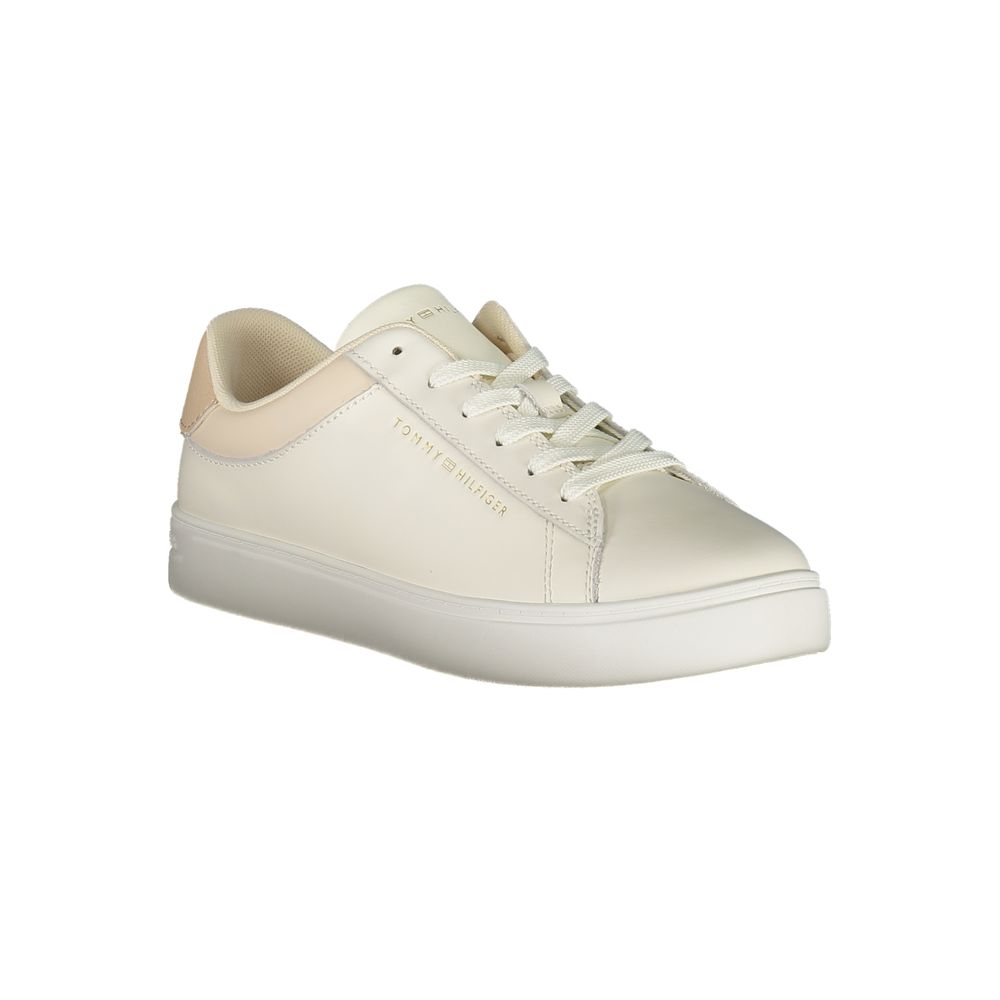 Sneaker Tommy Hilfiger da donna in poliuretano beige